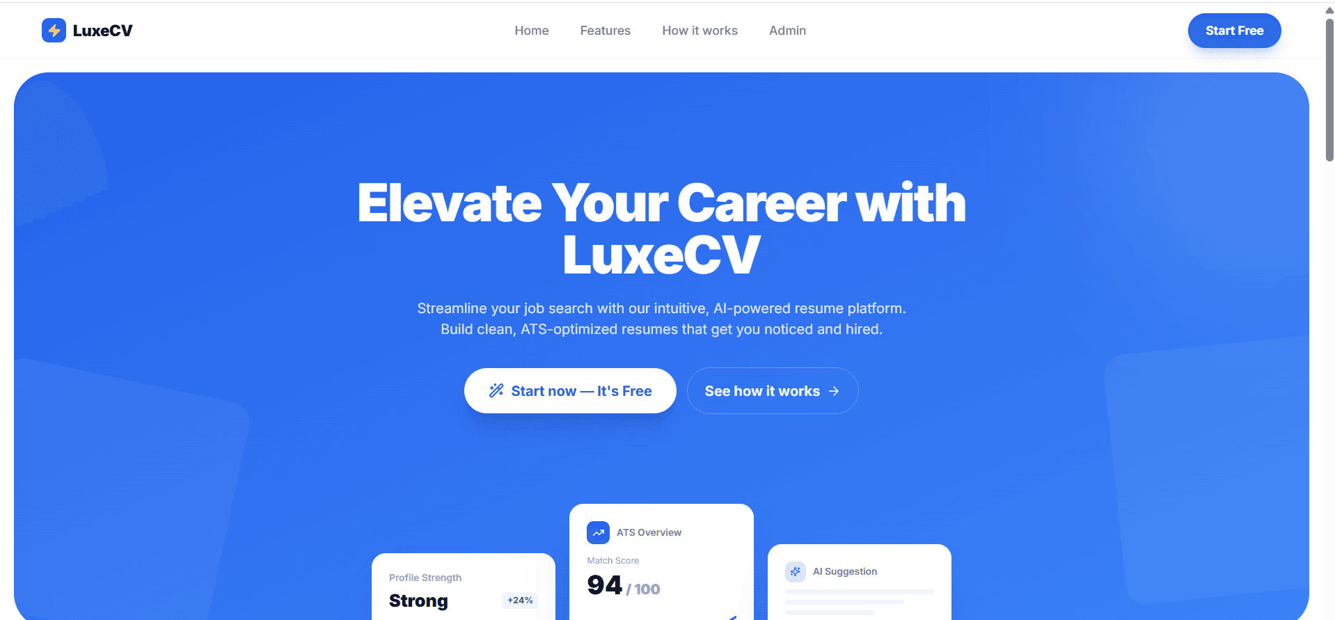 AI-Powered Resume Builder — Dynamic Content Parsing Utility Application
